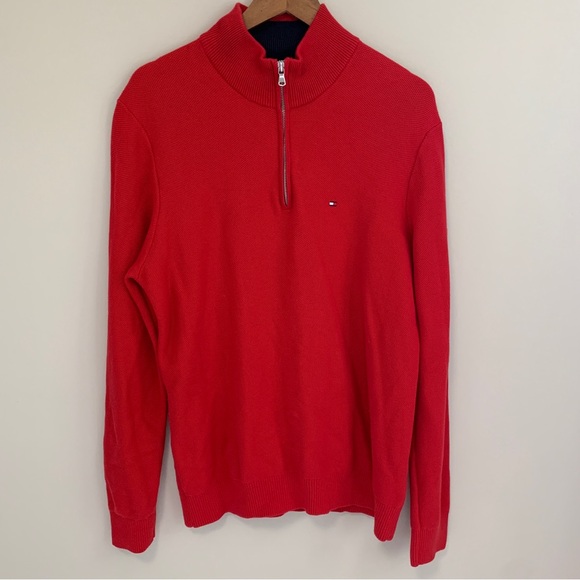 Tommy Hilfiger 1/4 Zip Sweater - Picture 1 of 4